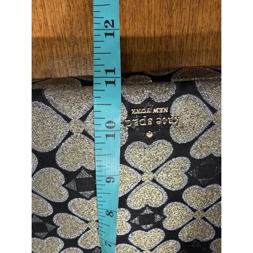 Kate Spade Odette Universal Laptop Sleeve Jacquard Gold Black  15